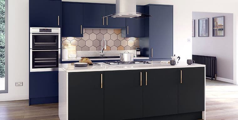 Slab Style Replacement Kitchen Doors