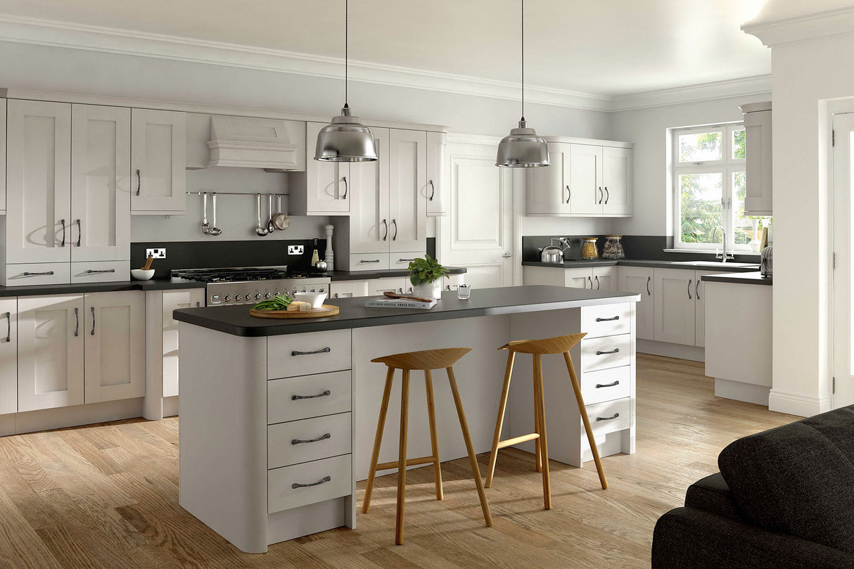 Buckingham Wood Grain Shaker Cashmere- Replacement Kitchen Doors (980mm High)