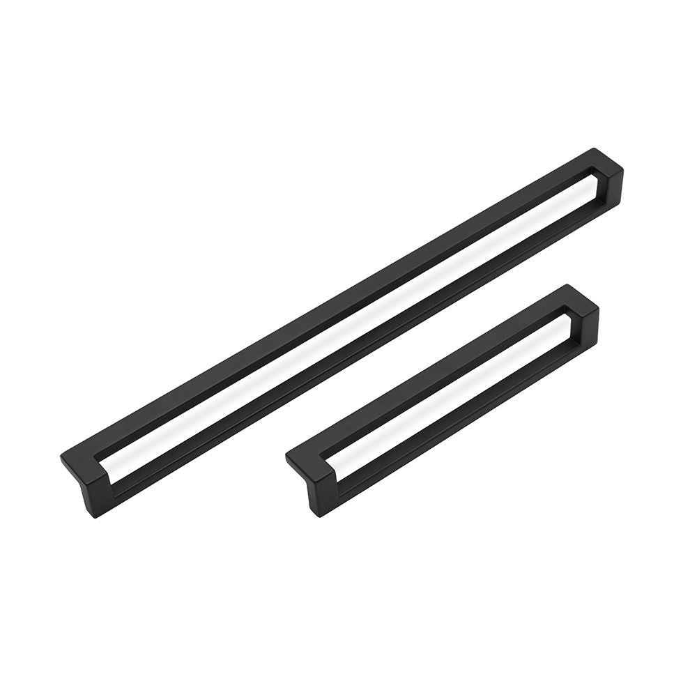 DECO Pull Handle Kitchen/Bedroom Door Handle Matt Black (Various Sizes)
