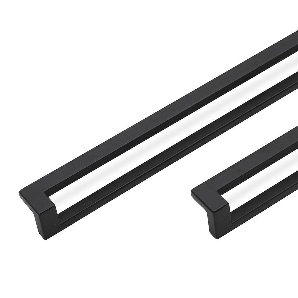 DECO Pull Handle Kitchen/Bedroom Door Handle Matt Black (Various Sizes)