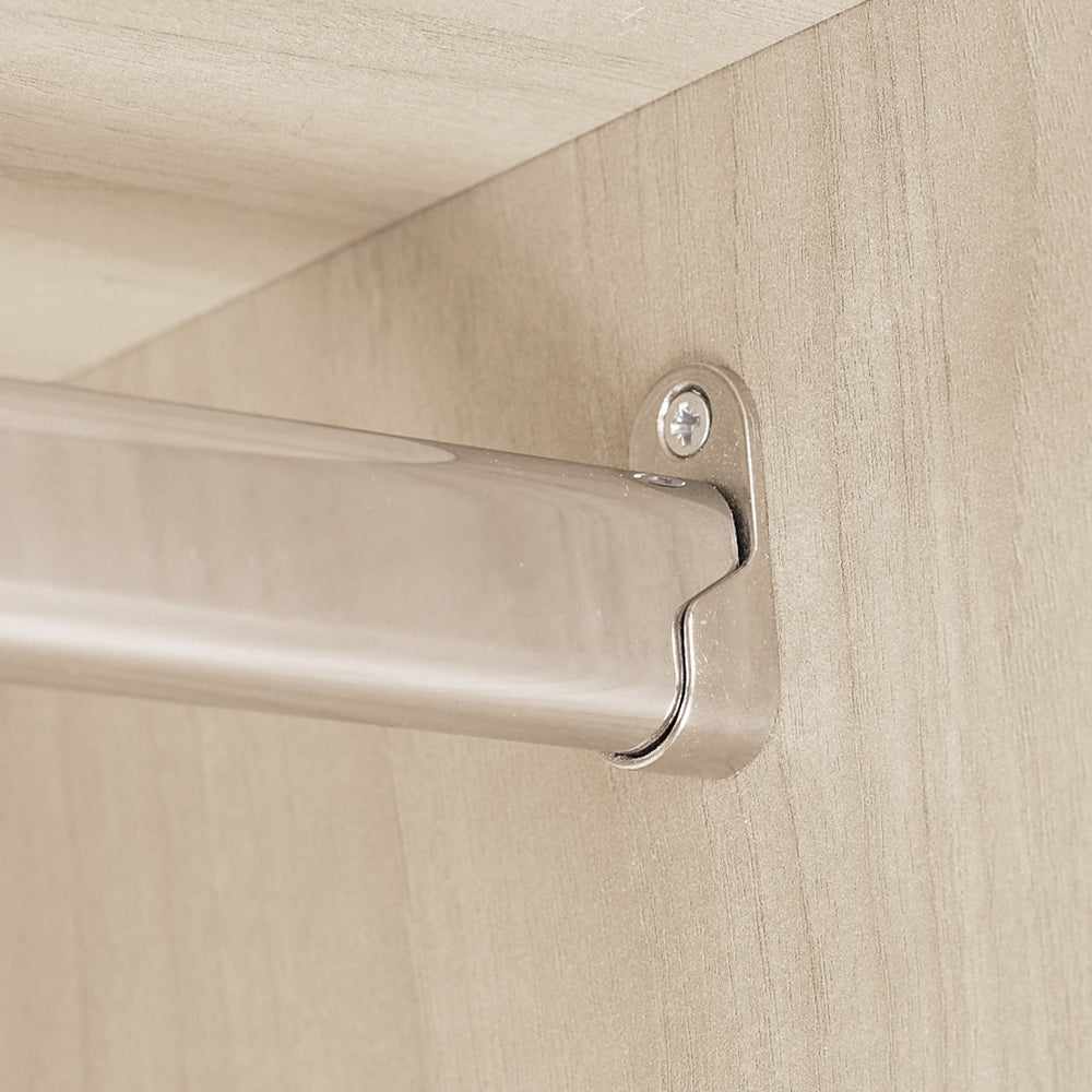 Oval End Support, Side Mounted, To Suit HR01 & HR02, Chrome