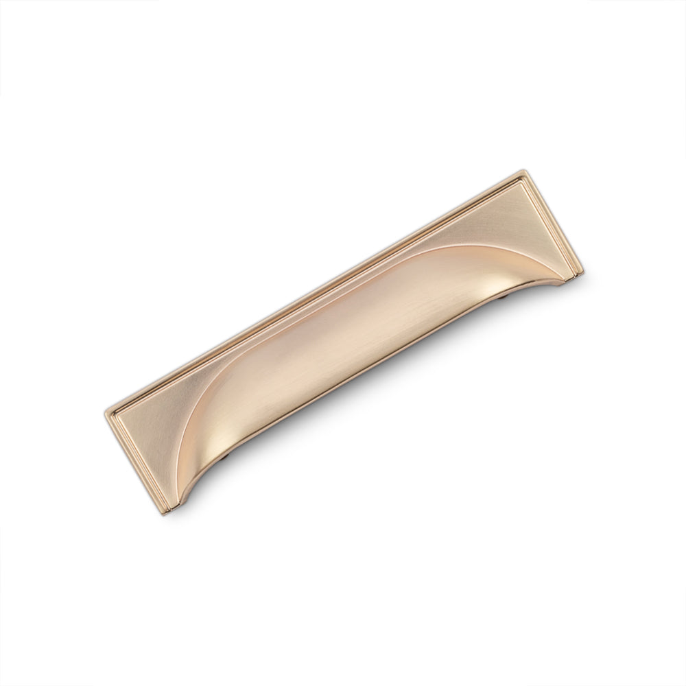 WINDSOR Cup Handle Kitchen/Bedroom Door Handle Champagne Gold