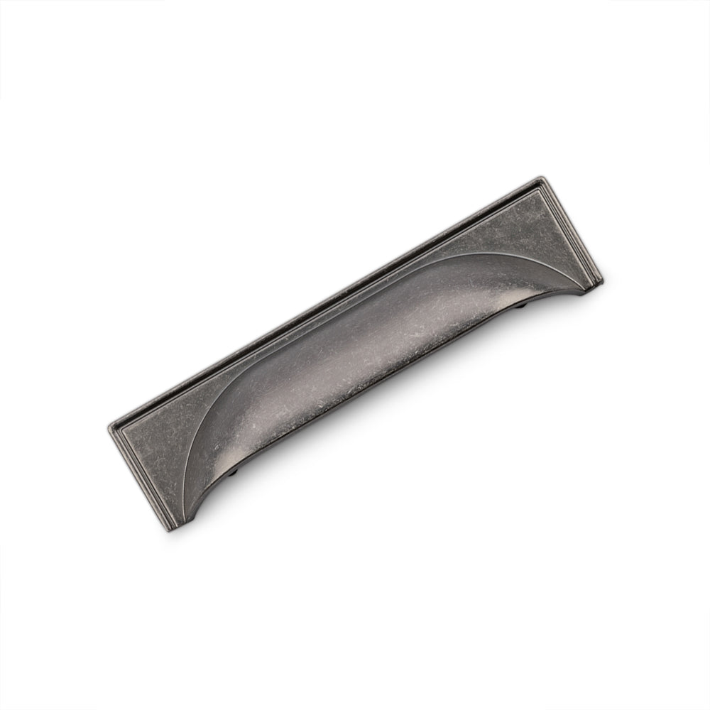 WINDSOR Cup Handle Kitchen/Bedroom Door Handle Pewter