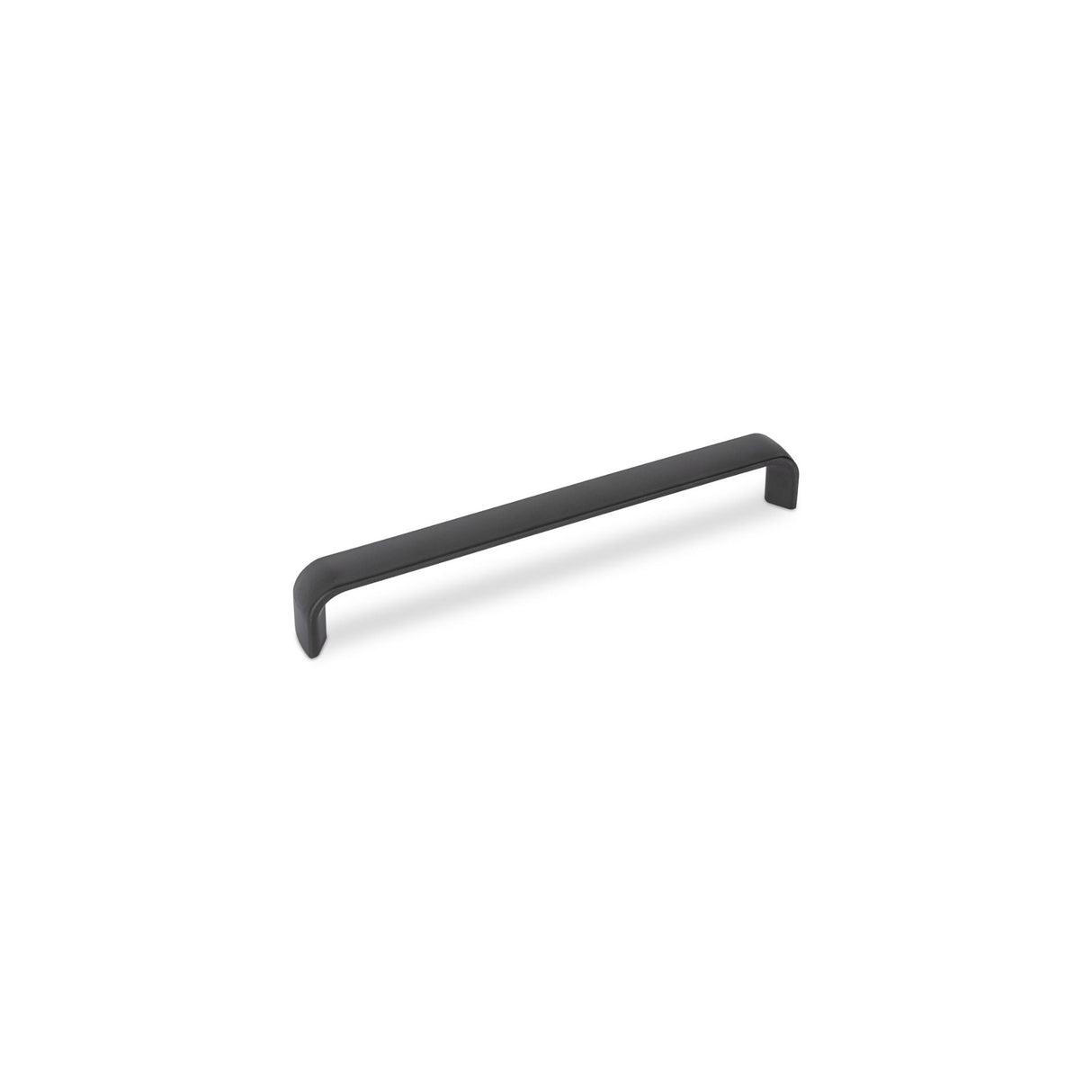 Camden D Kitchen/Bedroom Door Handle Matt Black (Various Sizes) 160mm Hole Centres (168mm Overall Length)