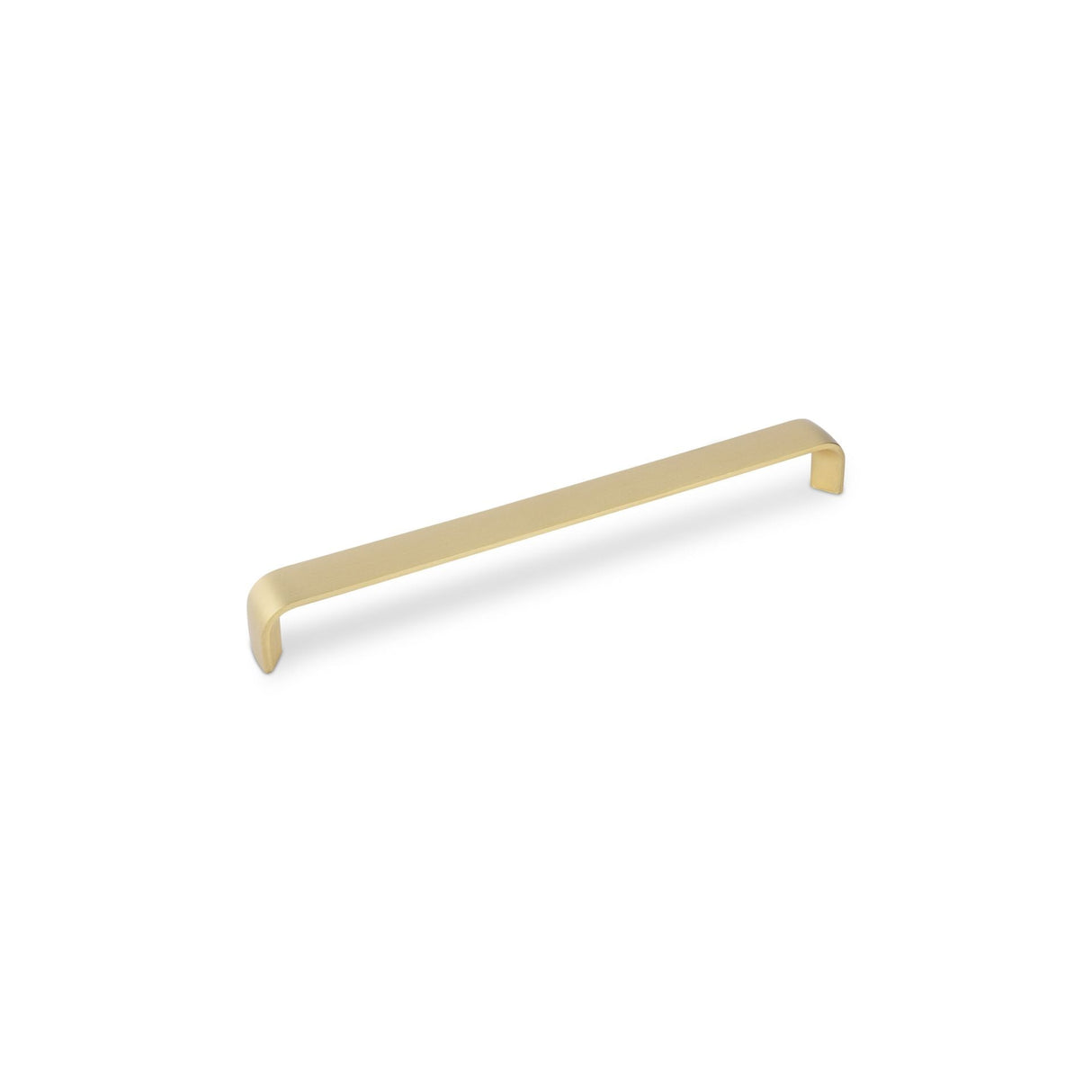 Camden D Kitchen/Bedroom Door Handle Satin Brass (Various Sizes) 128mm Hole Centres (136mm Overall Length)
