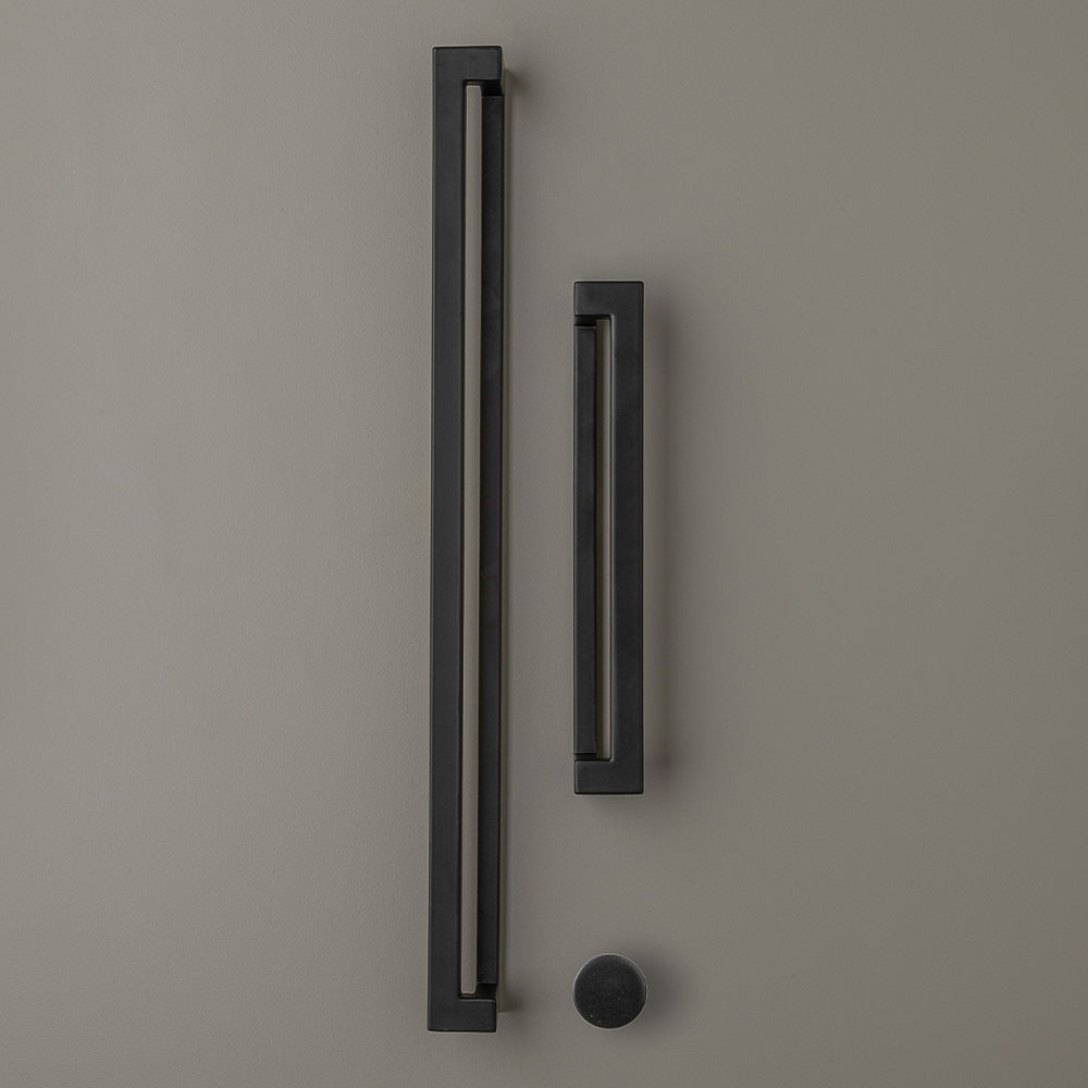 DECO Pull Handle Kitchen/Bedroom Door Handle Matt Black (Various Sizes)