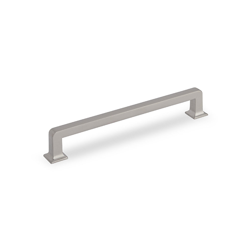 INES D Handle Kitchen/Bedroom Door Handle Brushed Nickel (Various Sizes)