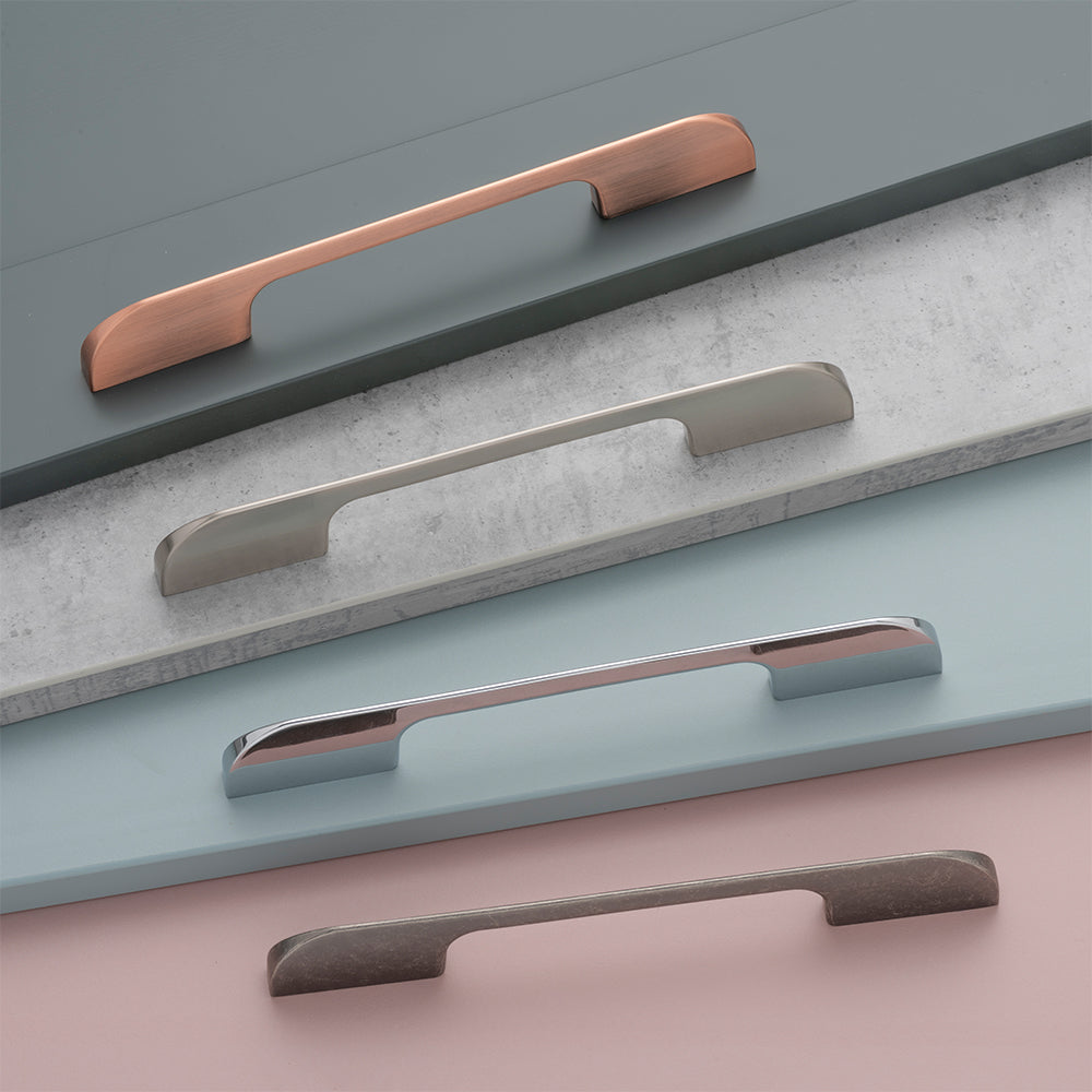 Bexley D Handle Kitchen/Bedroom Door Handle Chrome