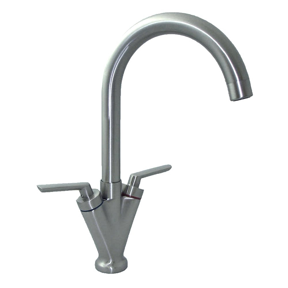 Astini Renzo 1.5 Bowl Stainless Steel Kitchen Sink, Waste & Saturn Tap