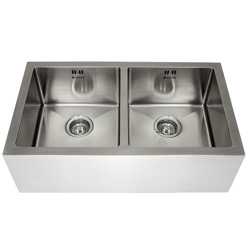 Astini Belfast 800 2.0 Bowl Brushed Stainless Steel Butler Kitchen Sink & Waste