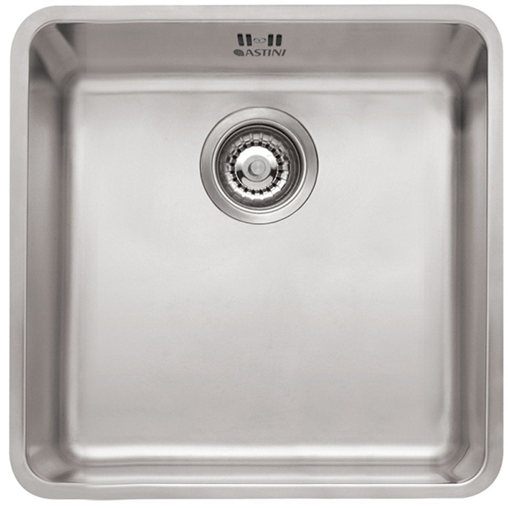 Astini Serena 2.0 Bowl Stainless Steel Undermount Kitchen Sink & Waste 4040+4040
