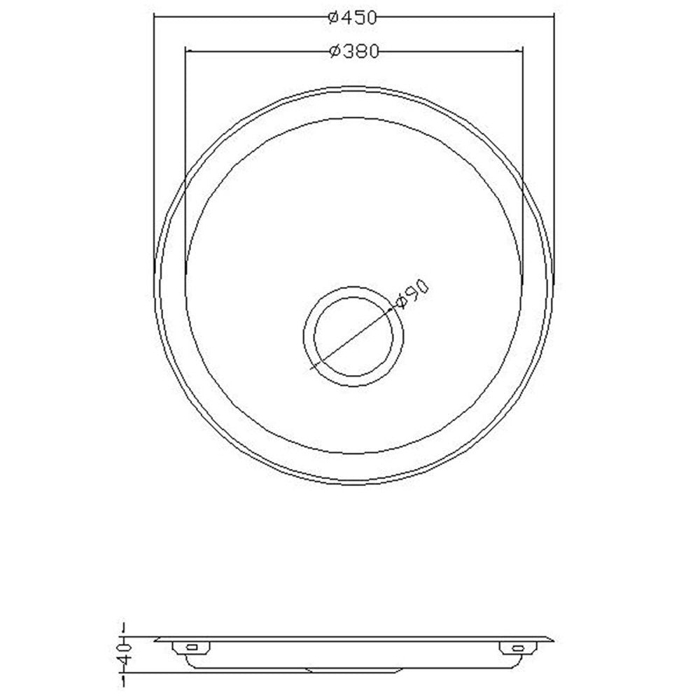 Astini Supra 1.0 Bowl Brushed Stainless Steel Kitchen Sink Drainer & Waste AS5228/SUPRA