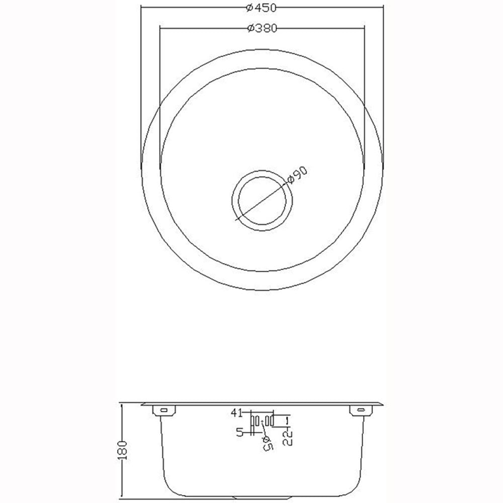 Astini Supra 1.0 Bowl Brushed Stainless Steel Kitchen Sink, Drainer & Waste