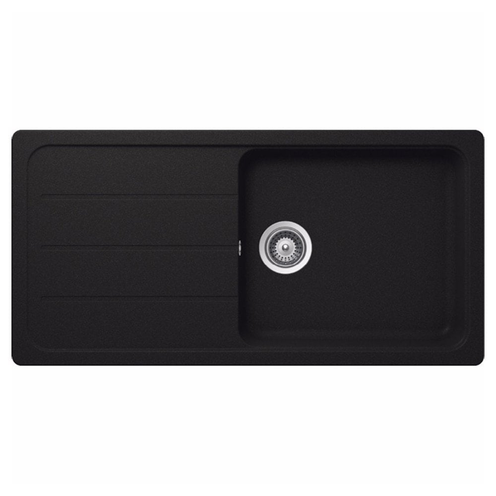 Astini Elmo 100L 1.0 Bowl Granite Reversible Kitchen Sink & Waste