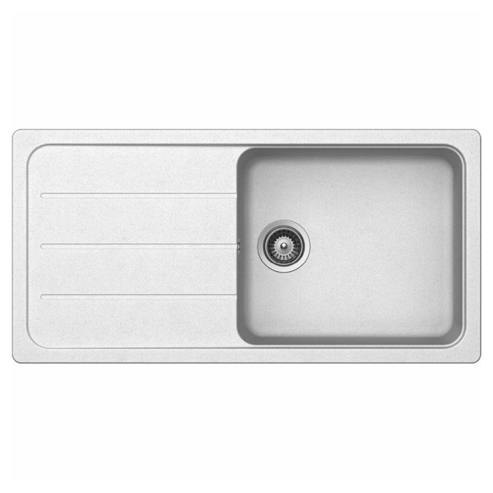 Astini Elmo 100L 1.0 Bowl Granite Reversible Kitchen Sink & 5E Tap