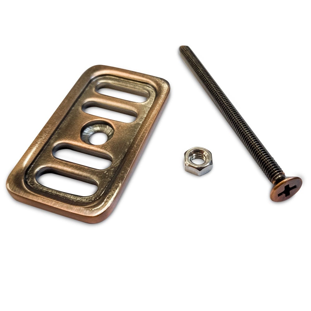 Astini, RAK, Rangemaster, Caple Square Ceramic Sink Overflow Cover Plate Collection