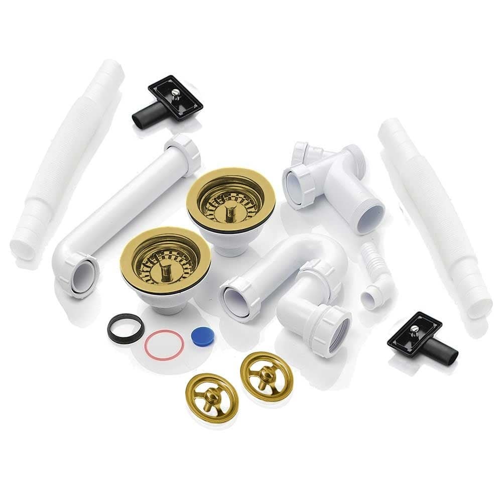 Astini RAK Rangemaster 2.0 Bowl Waste with 2x Overflow and Plumbing Kit