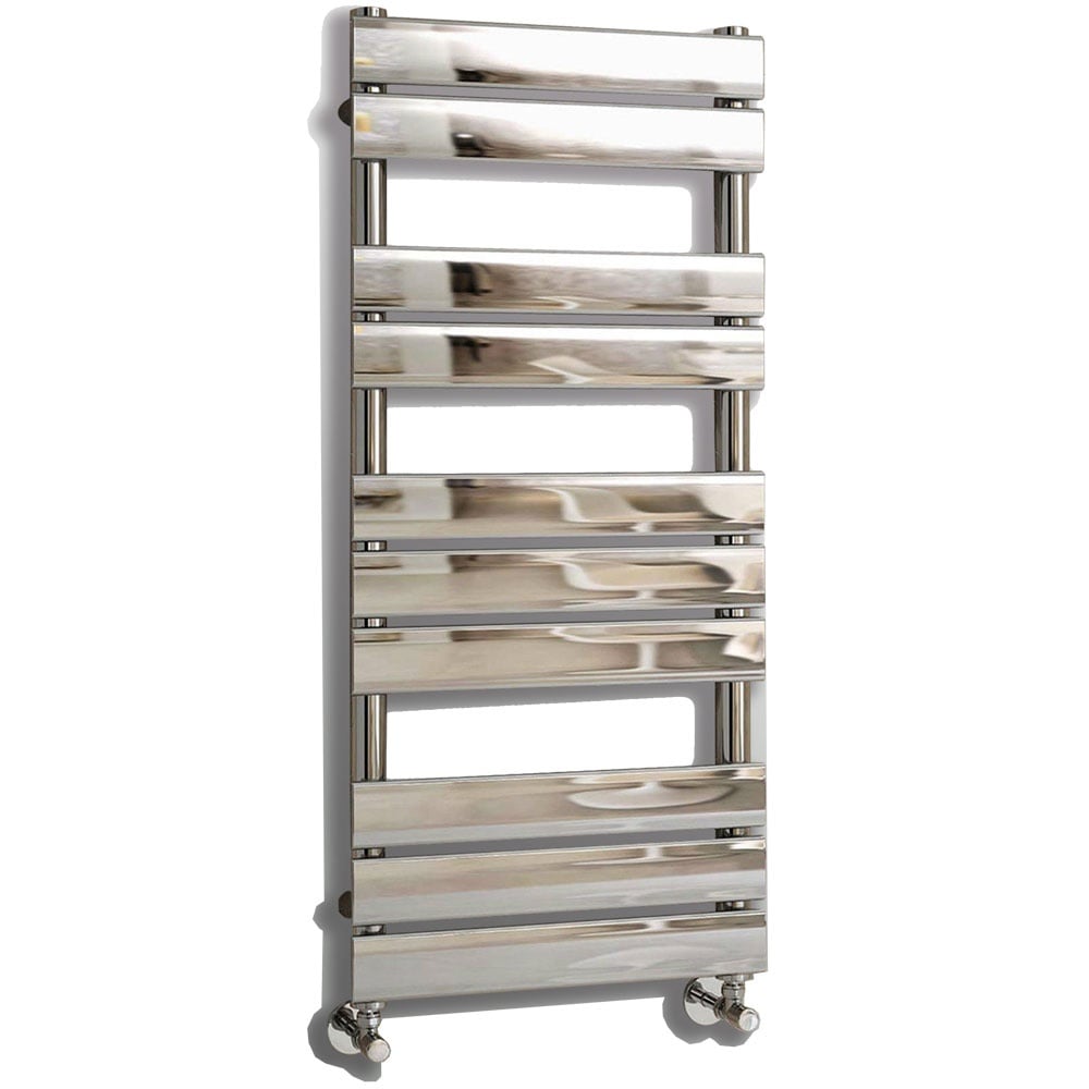 Astini Queenstown 1000x450mm Chrome 300W Designer Heated Towel Rail TIS2072