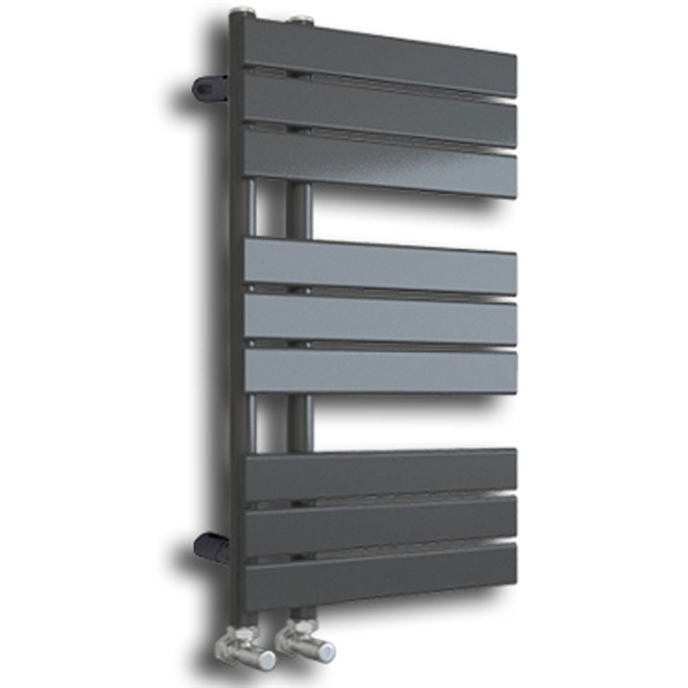 Astini Wellington 824x500mm Grey 400W Designer Heated Towel Rail TIS2097