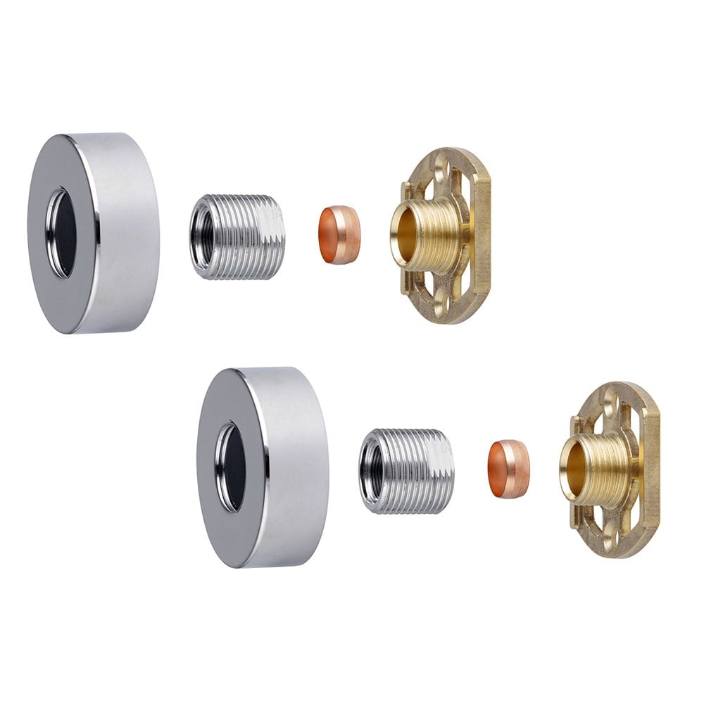 Astini Chrome Round Easy-Fit Shower Kit