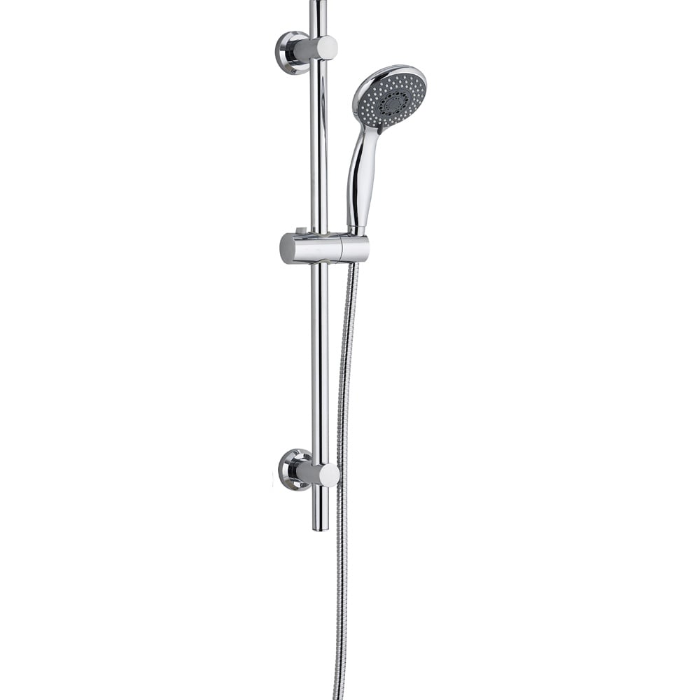 Astini Chrome Retro Fit 3 Mode Riser Shower Slide Rail Kit
