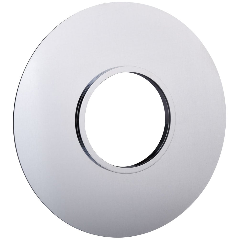 Astini Chrome Shower Valve Concealing Plate