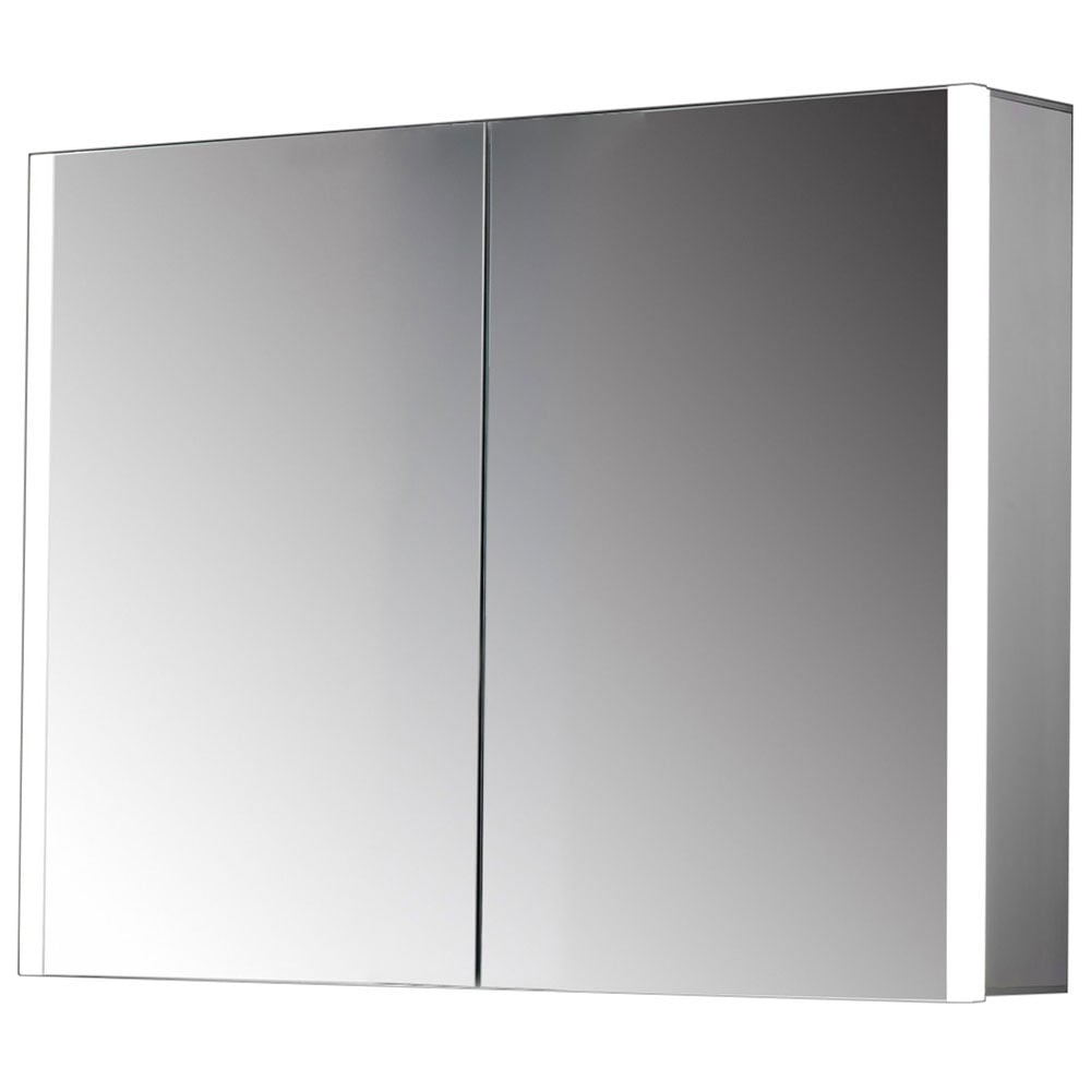 Astini Beau Double Door LED Side Strips Mirror Cabinet 600x700mm