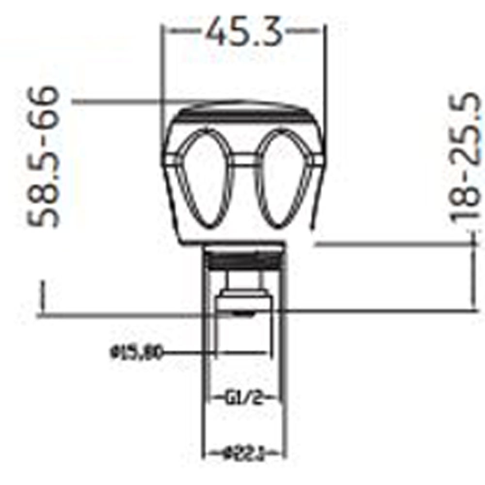 Astini Plumb Essentials Chrome Contract Revivers TIS5033