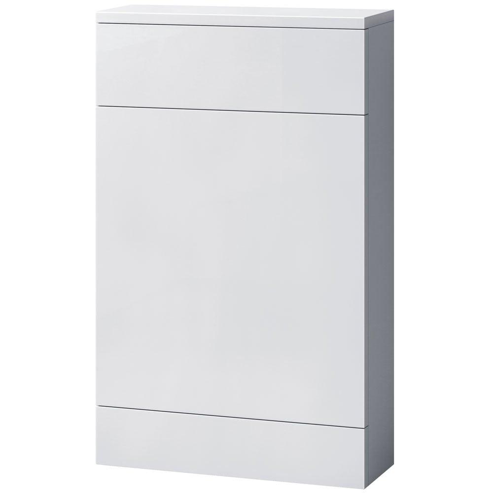 Astini Sorrento Gloss White 500mm Toilet Unit
