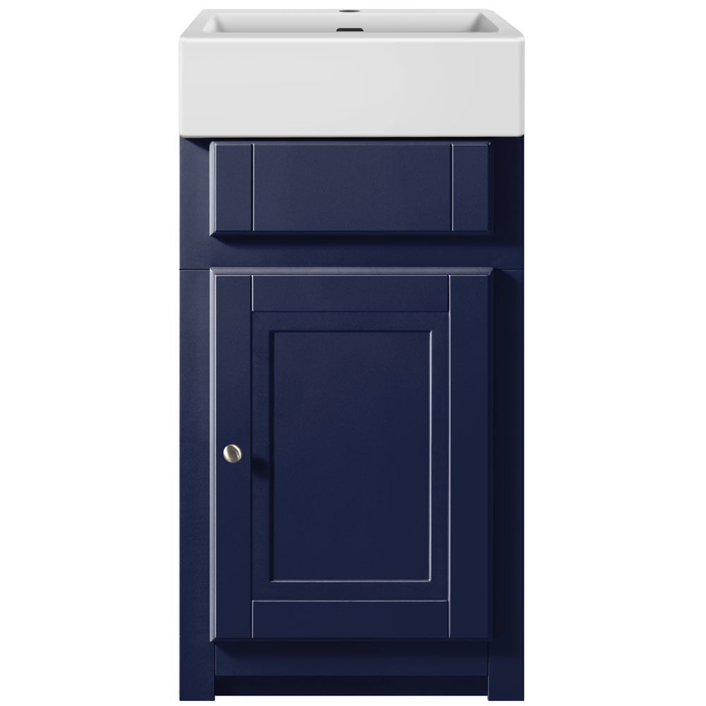 Astini Tenby Sapphire Traditional 445mm Belfast Cloakroom Vanity Unit
