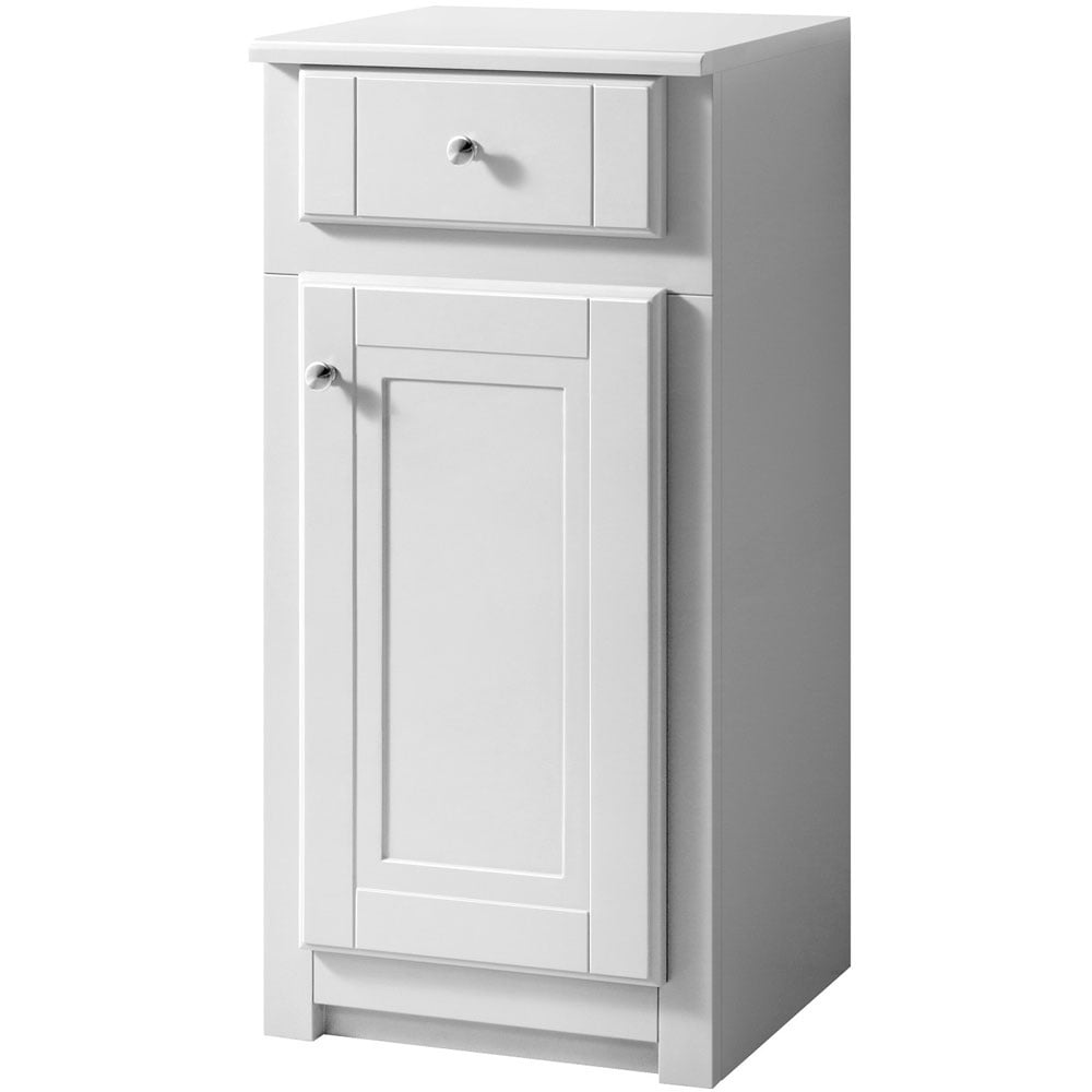Astini Tenby Chalk White Traditional 400mm Side Cabinet