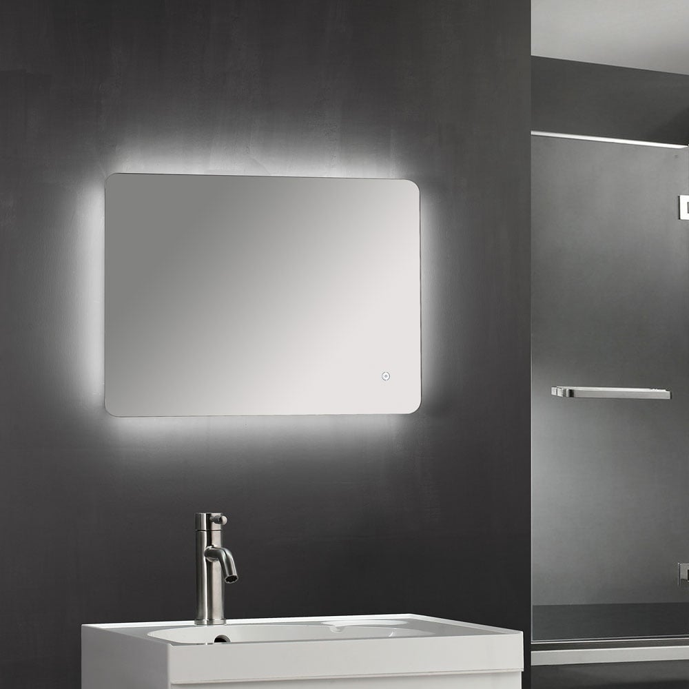 Astini Bea Touch Mirror with Backlit LED & Demist 800x600mm