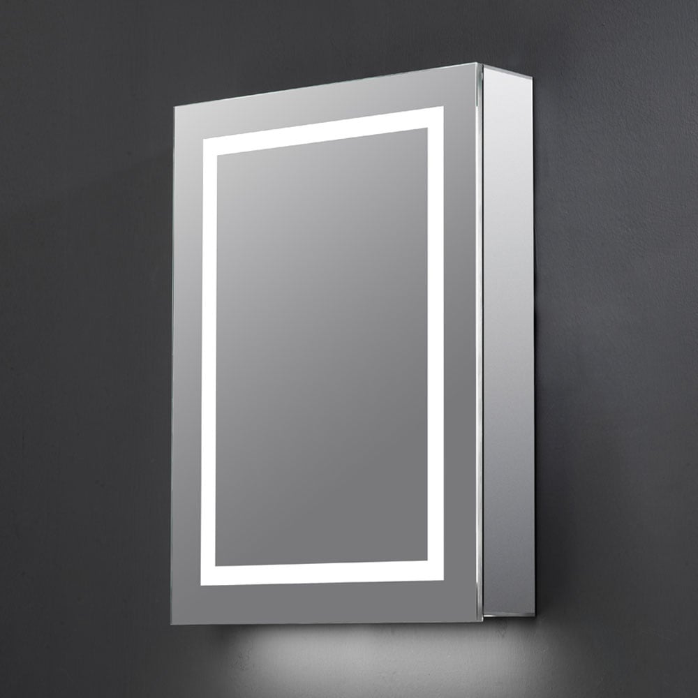 Astini Jemima Single Door LED Mirror Cabinet 500x700mm