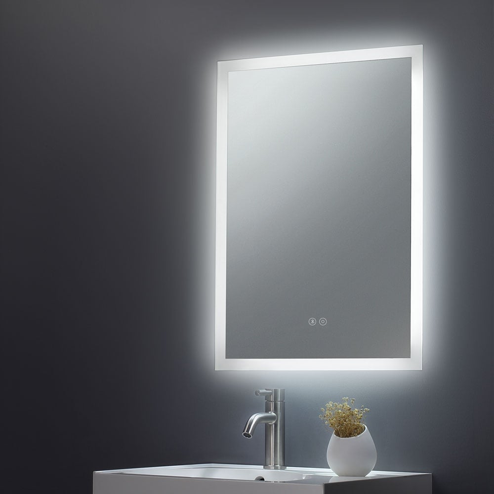 Astini Alfie Square LED Edge Mirror 600x800mm