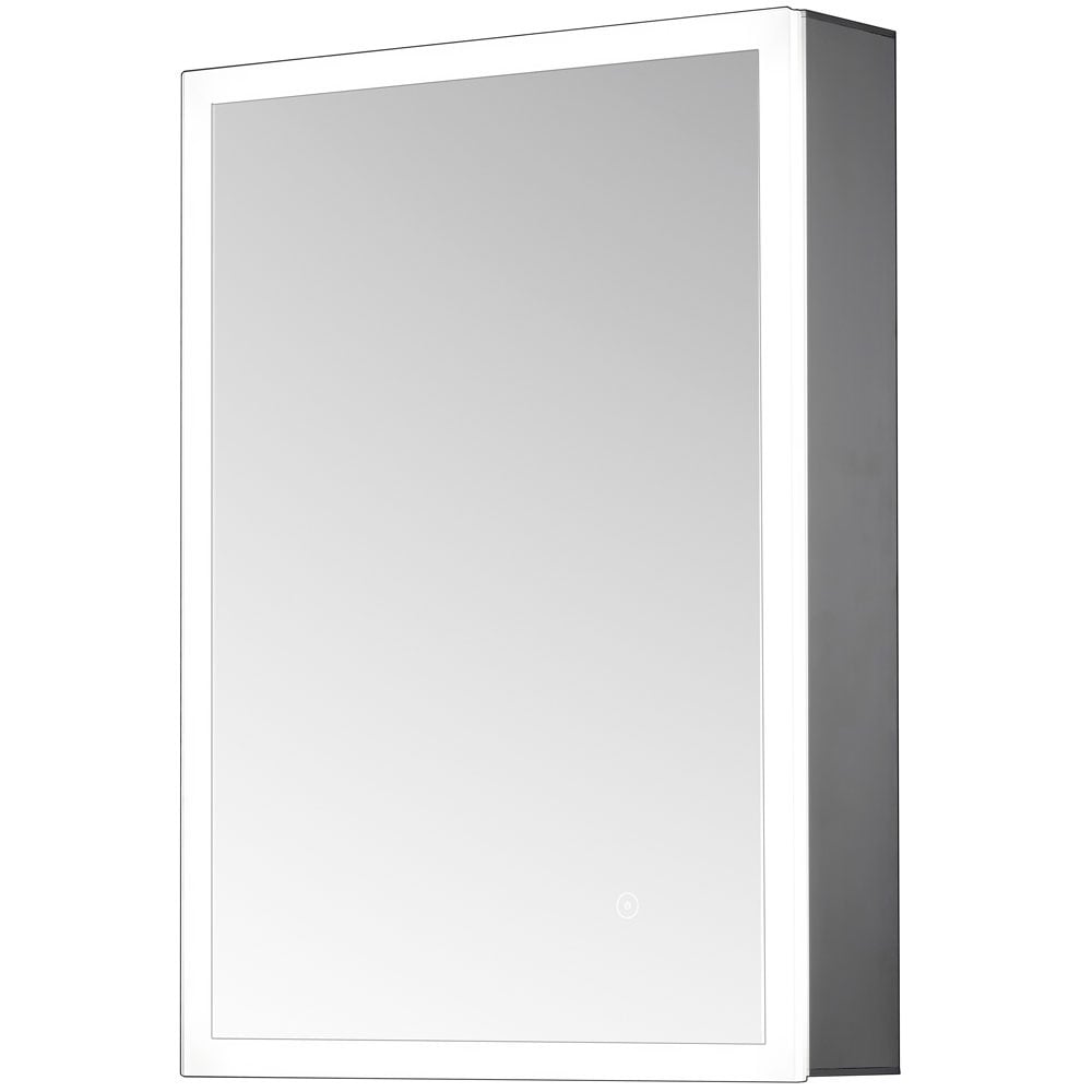 Astini Ella Single Door LED surround Mirror Cabinet 500x700mm