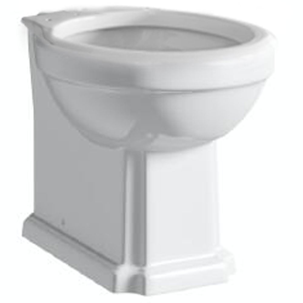 Astini Tenby Traditional Back To Wall Toilet Pan & Fittings