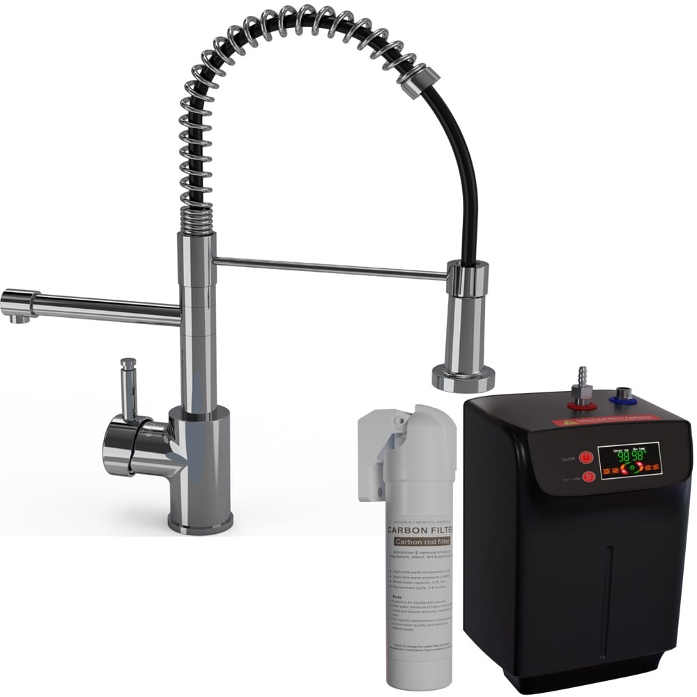 Astini Grande 3in1 Pull Out Spout Boiling Hot Water Kitchen Tap & Tank