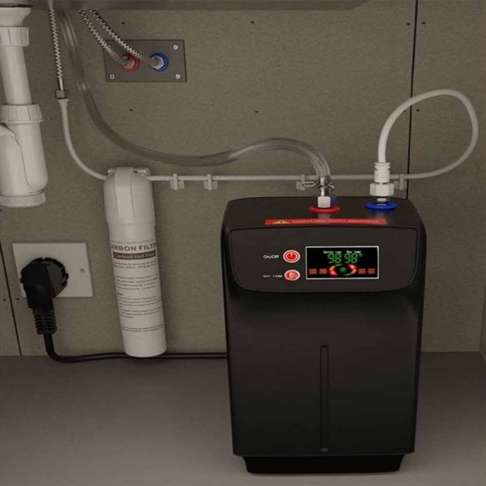 Astini Industrial Bridge 3in1 Boiling Hot Water Kitchen Tap & Tank