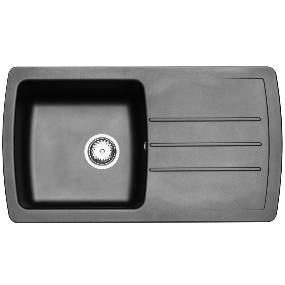 Astini Harrison 1.0 Bowl Composite Synthetic Kitchen Sink & Waste