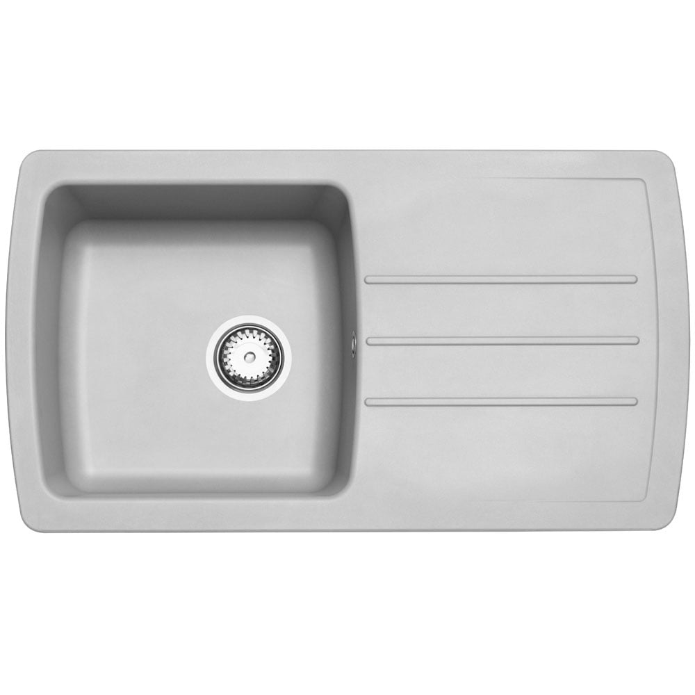 Astini Harrison 1.0 Bowl Composite Synthetic Kitchen Sink & Waste