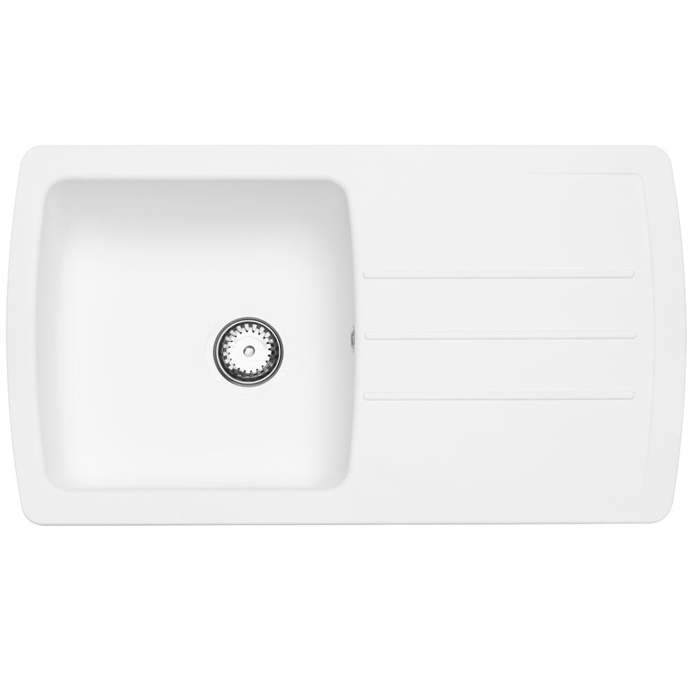 Astini Harrison 1.0 Bowl Composite Synthetic Kitchen Sink & Waste