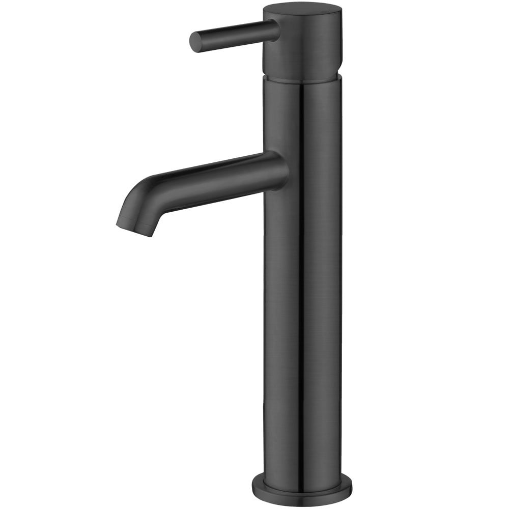 Astini Chepstow Black Gunmetal Bathroom Basin Mixer Tap TIS5112