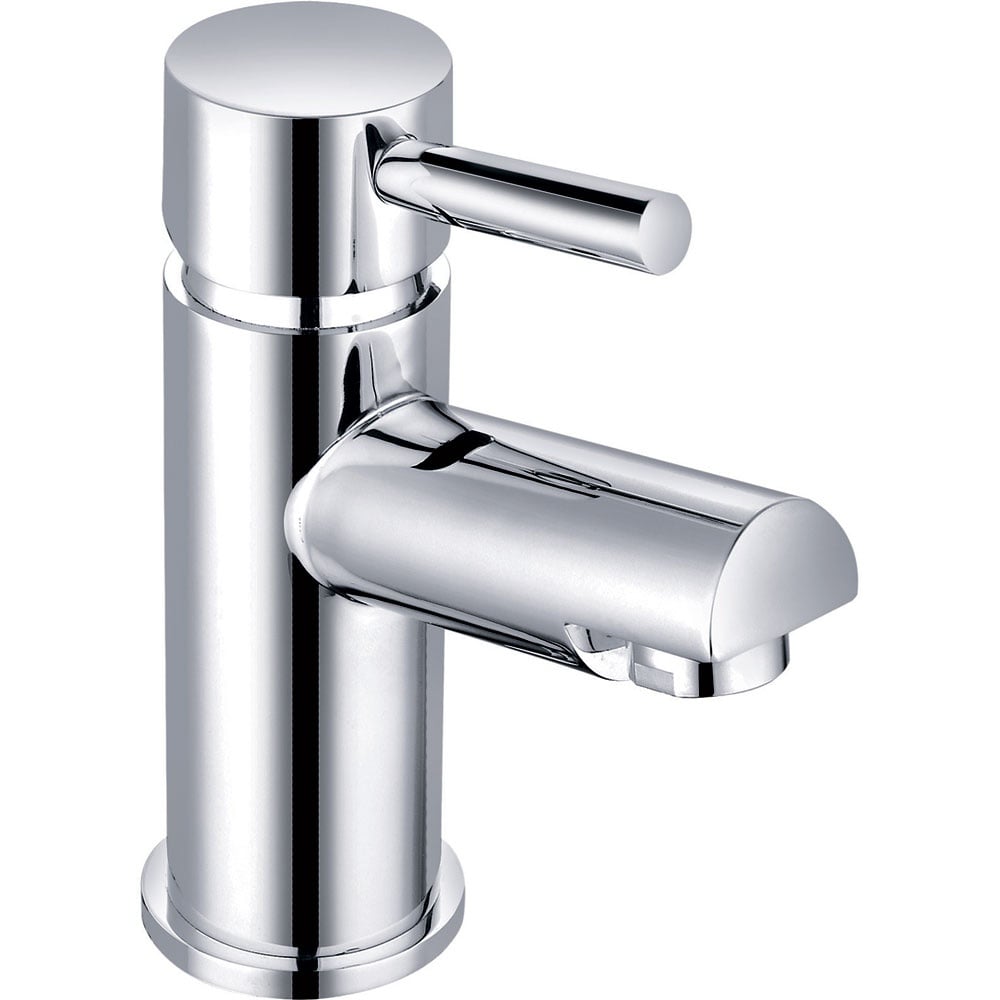 Astini Harlech Mini Chrome Bathroom Basin Mixer Tap & Slotted Waste TIS5088