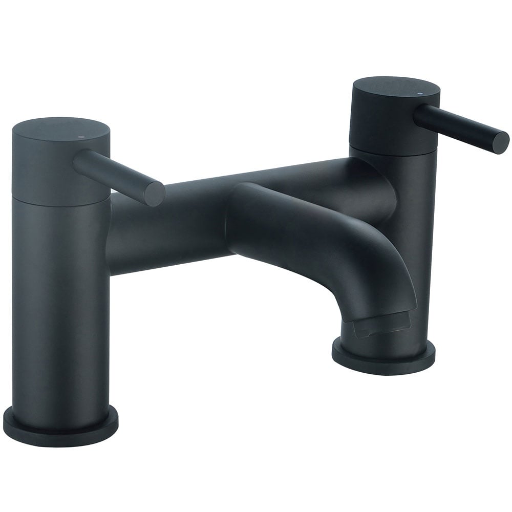 Astini Chepstow Orca Black Bathroom Bath Filler Tap TIS5109