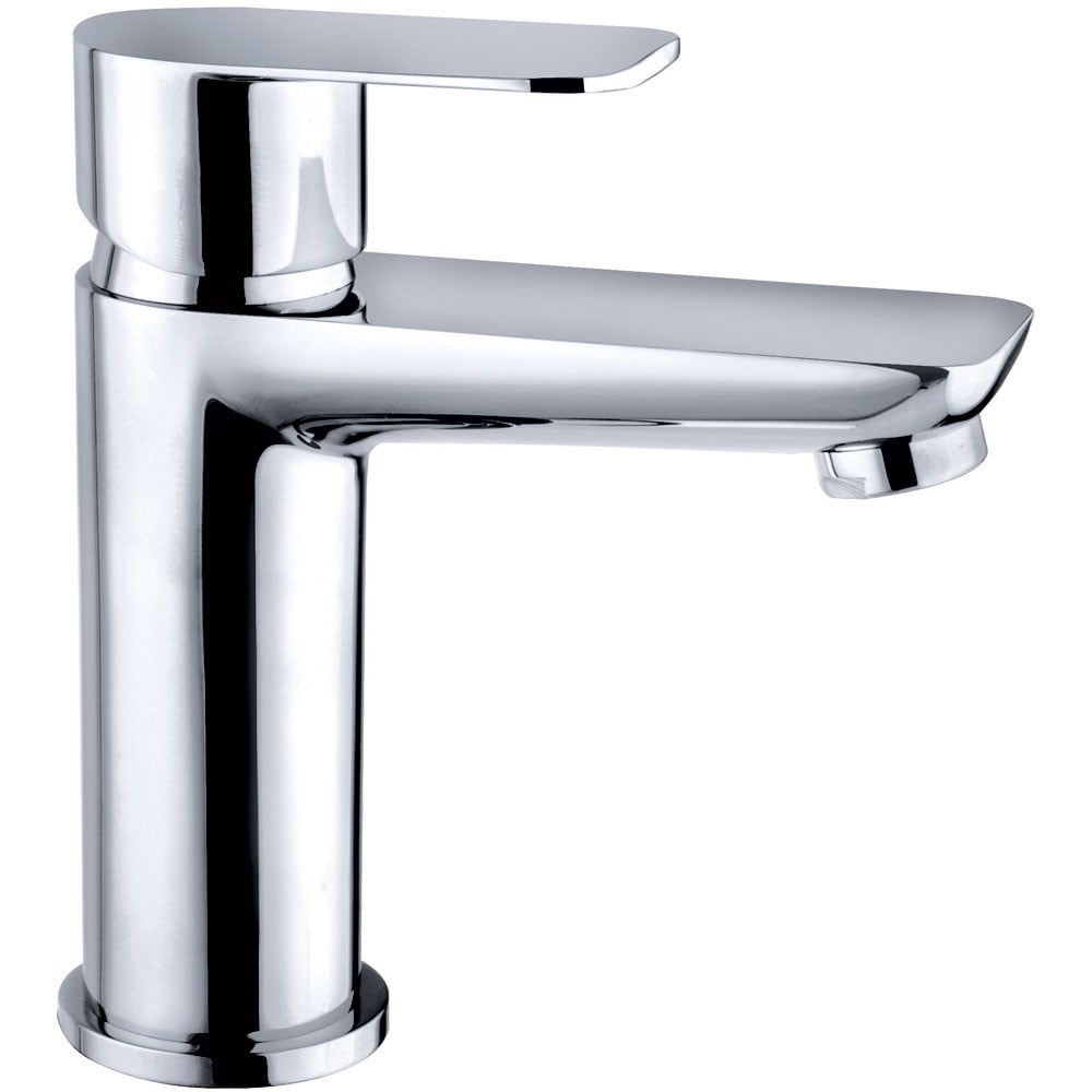 Astini Barmouth Chrome Bathroom Basin Mixer Tap & Slotted Waste TIS5068