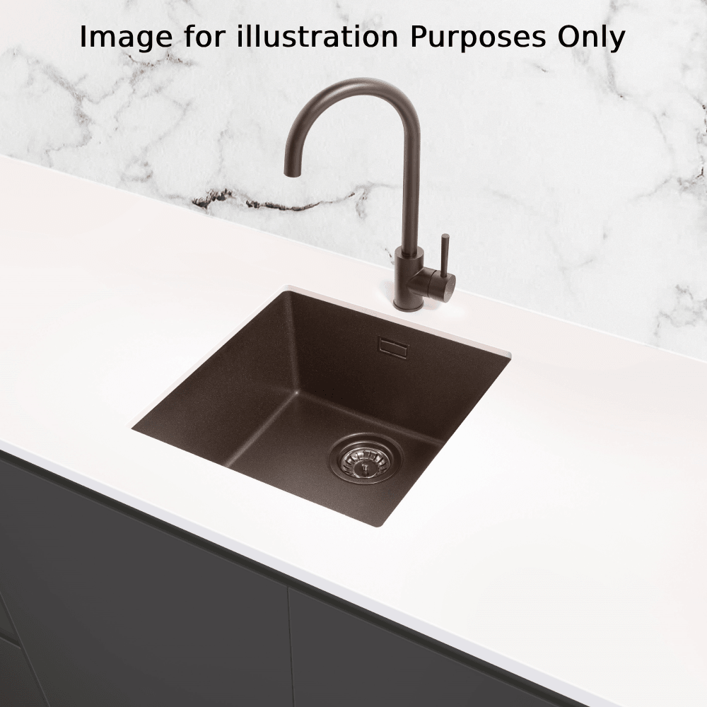 Astini Dante 400 1.0 Bowl Granite Undermount Kitchen Sink & Waste