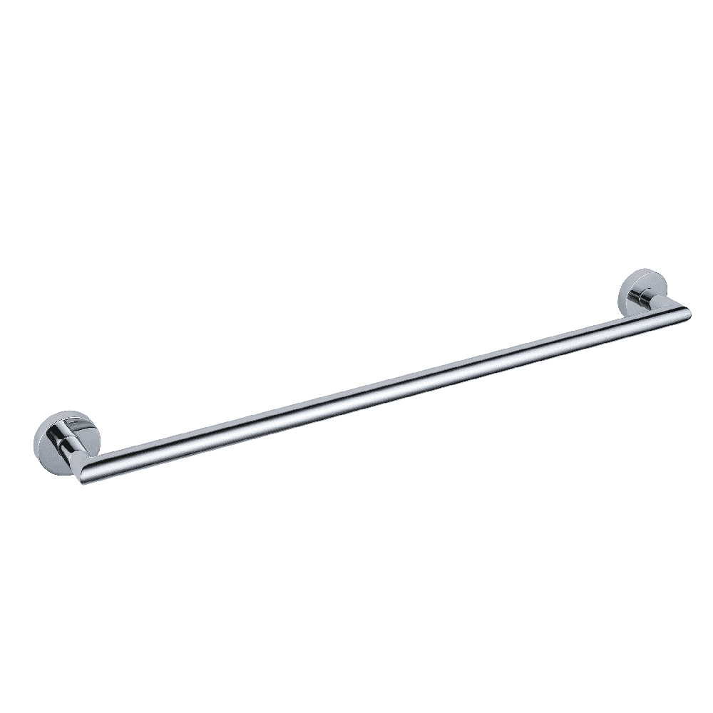 Astini Melbourne Chrome Round Single Towel Rail