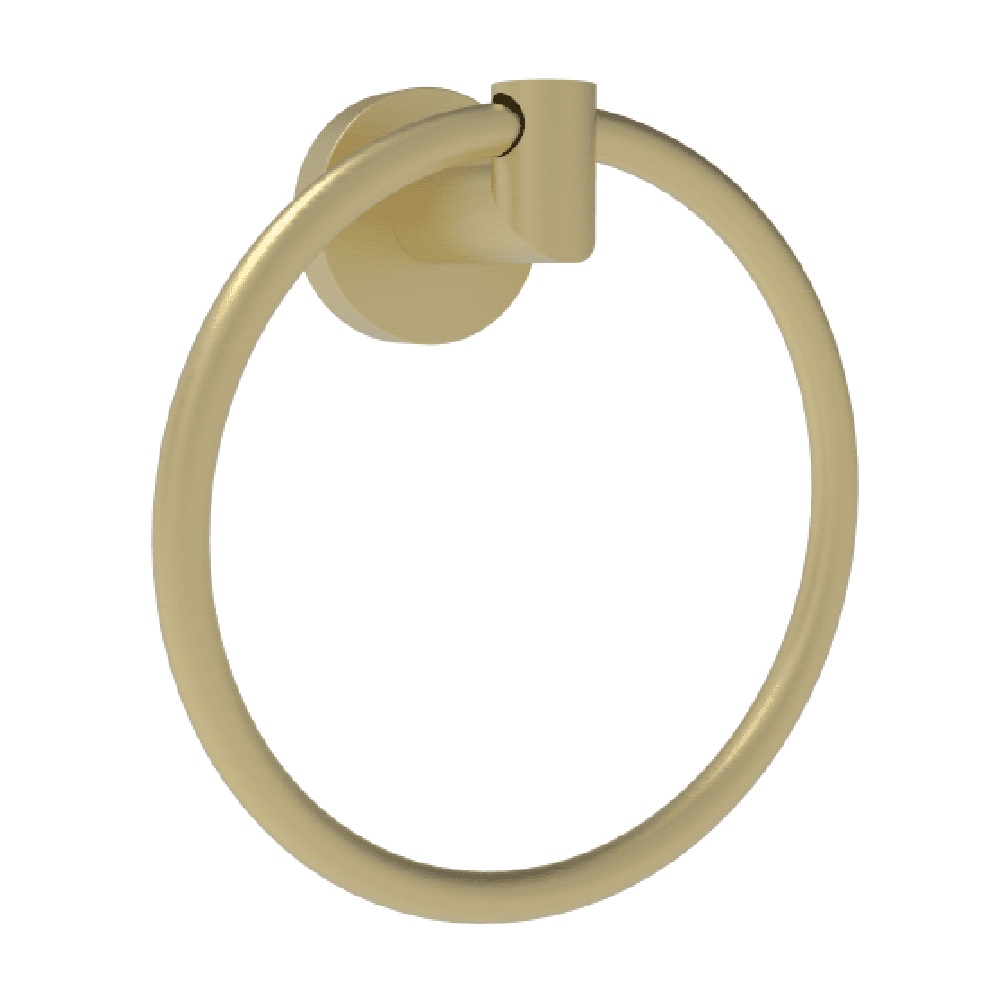 Astini Melbourne Brushed Brass Round Towel Ring