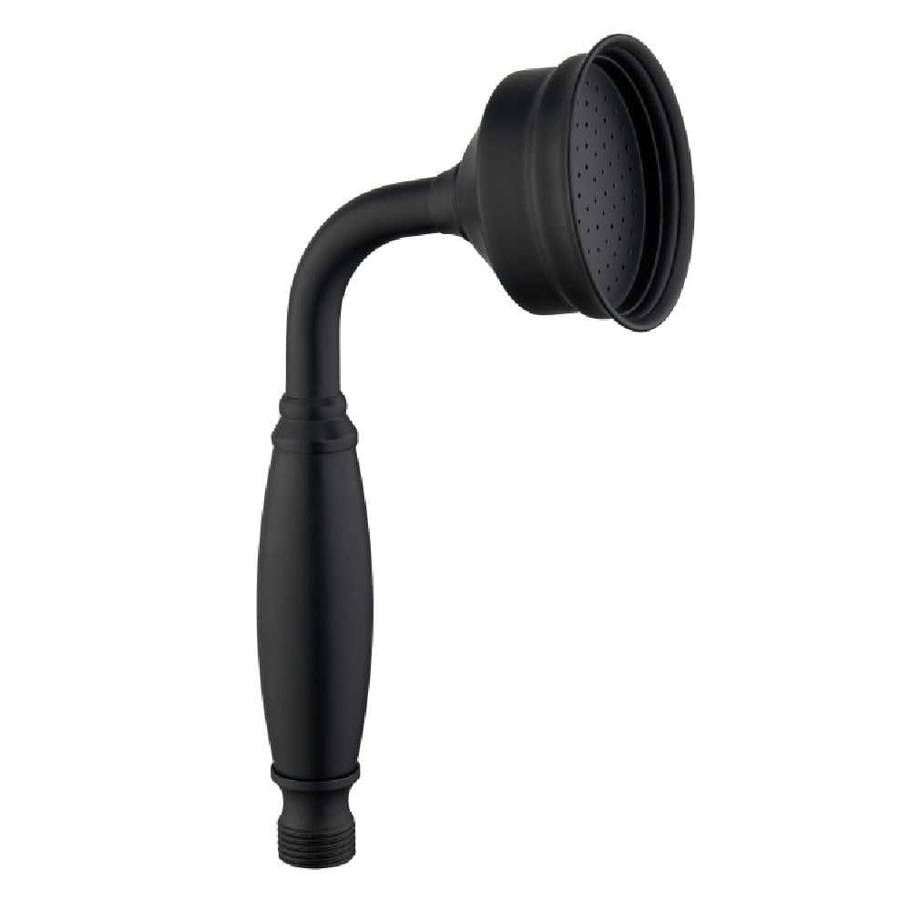 Astini Tenby Orca Black Traditional Hand Shower