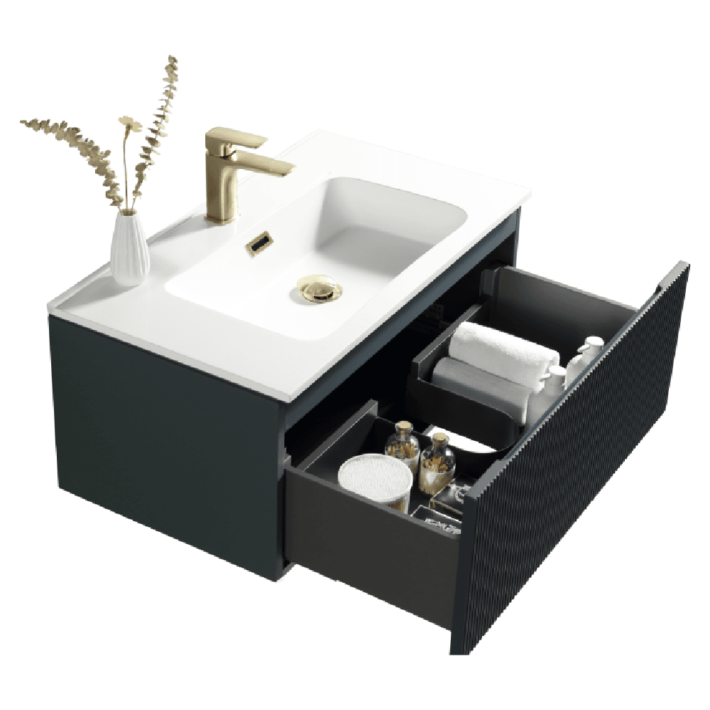 Astini Flauto 800 Wall Hung Vanity Unit & Basin
